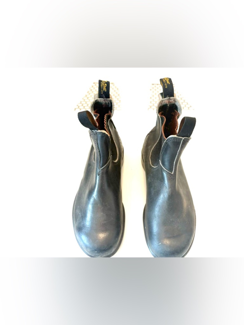 Blundstone Black Leather Chelsea Boots - Picture 9 of 11
